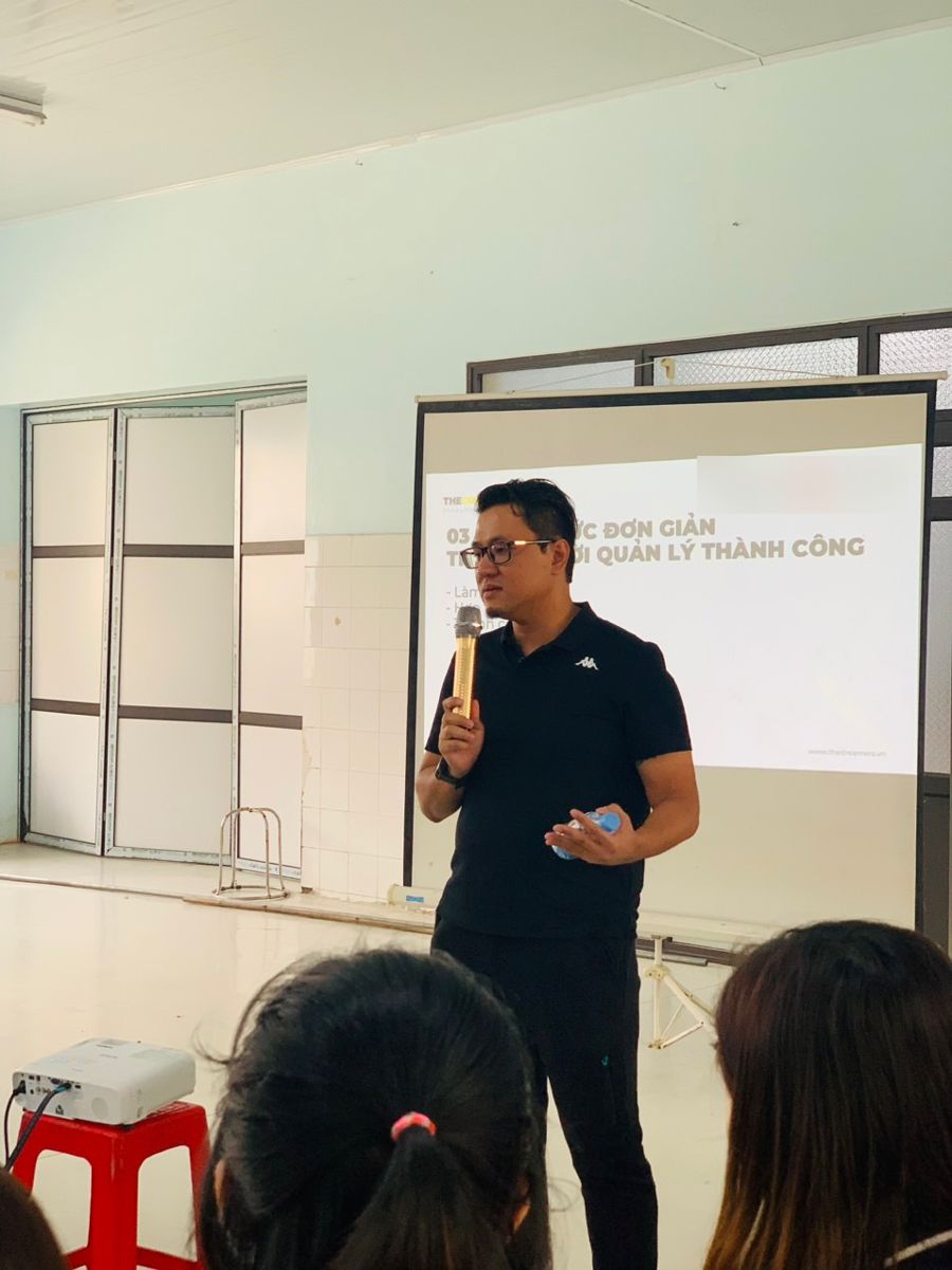 Chuyên gia Nguyễn Quốc Tuấn đào tạo trực tiếp đội ngũ quản lý